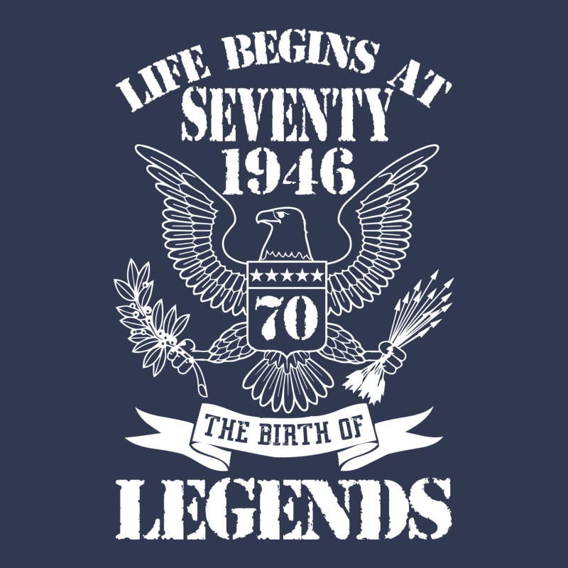 Life Begins At Seventy1946 The Birth Of Legends Basic T-shirt | Artistshot