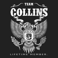 Team Collins Lifetime Member Basic T-shirt | Artistshot