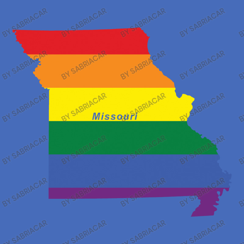 Missouri Rainbow Flag Basic T-shirt | Artistshot