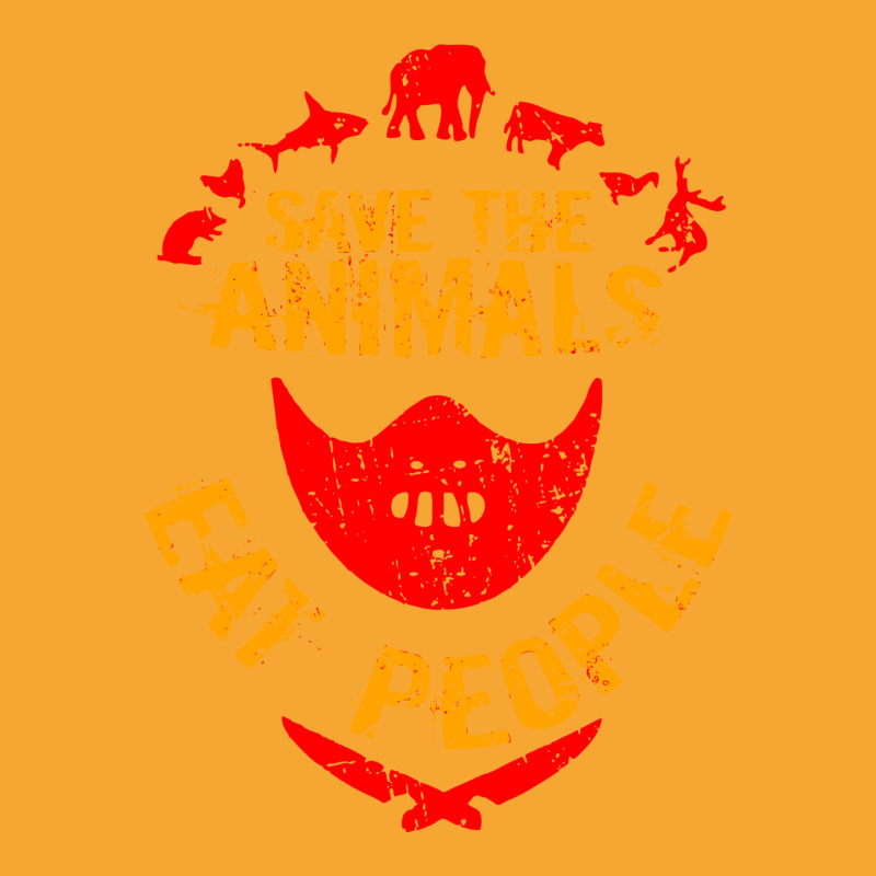 Save The Animals Eat People Basic T-shirt by marla_arts | Artistshot