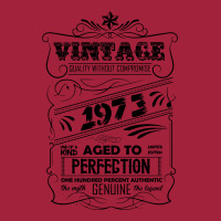 Vintage Aged To Perfection 1973 Basic T-shirt | Artistshot