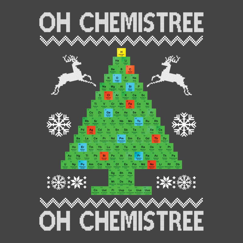 Chemist Element Oh Chemistree Christmas Sweater Basic T-shirt | Artistshot