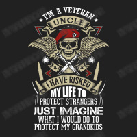 I'm A Veteran Uncle T Shirt Basic T-shirt | Artistshot