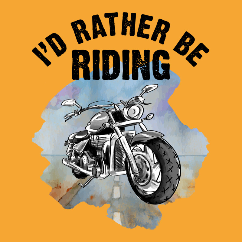 I'd Rather Be Riding For Light Basic T-shirt by autlu2024 | Artistshot