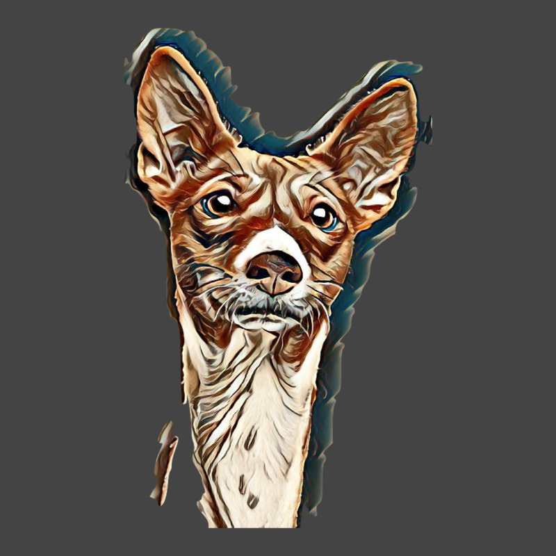 Dog Basenji Ears Face Basic T-shirt by Kemnabi | Artistshot