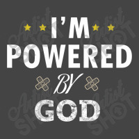 I'm Powered By God Basic T-shirt | Artistshot