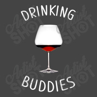 Drinking Buddies Wine Wide Glasses Basic T-shirt | Artistshot