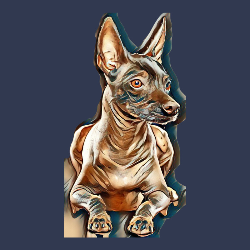 Xoloitzcuintle Dog Isolated  On Black Background In Studio Basic T-shirt by Kemnabi | Artistshot