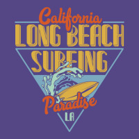 California Long Beach Surfing Paradise Basic T-shirt | Artistshot