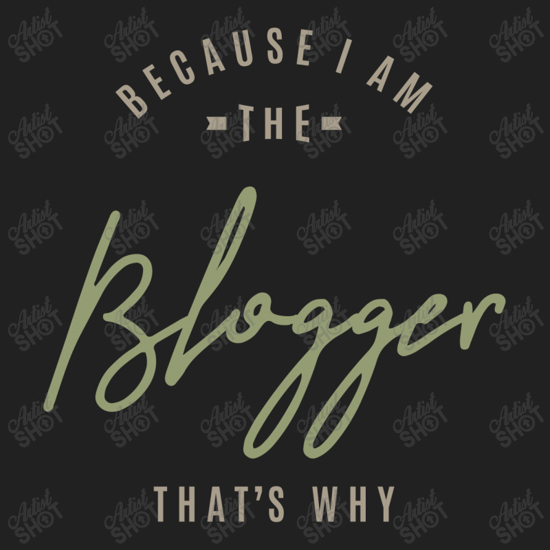 Blogger Basic T-shirt by Ale Ceconello | Artistshot