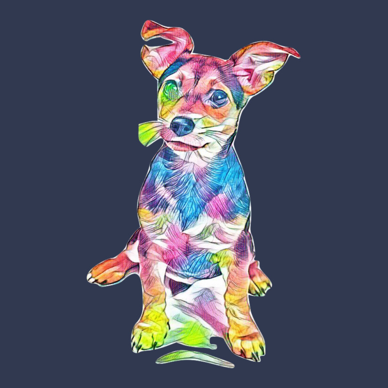 Dog With Perky Ears Basic T-shirt by Kemnabi | Artistshot