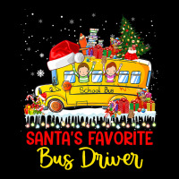 Santas Favorite School Bus Driver Christmas Lights Fleece Short | Artistshot