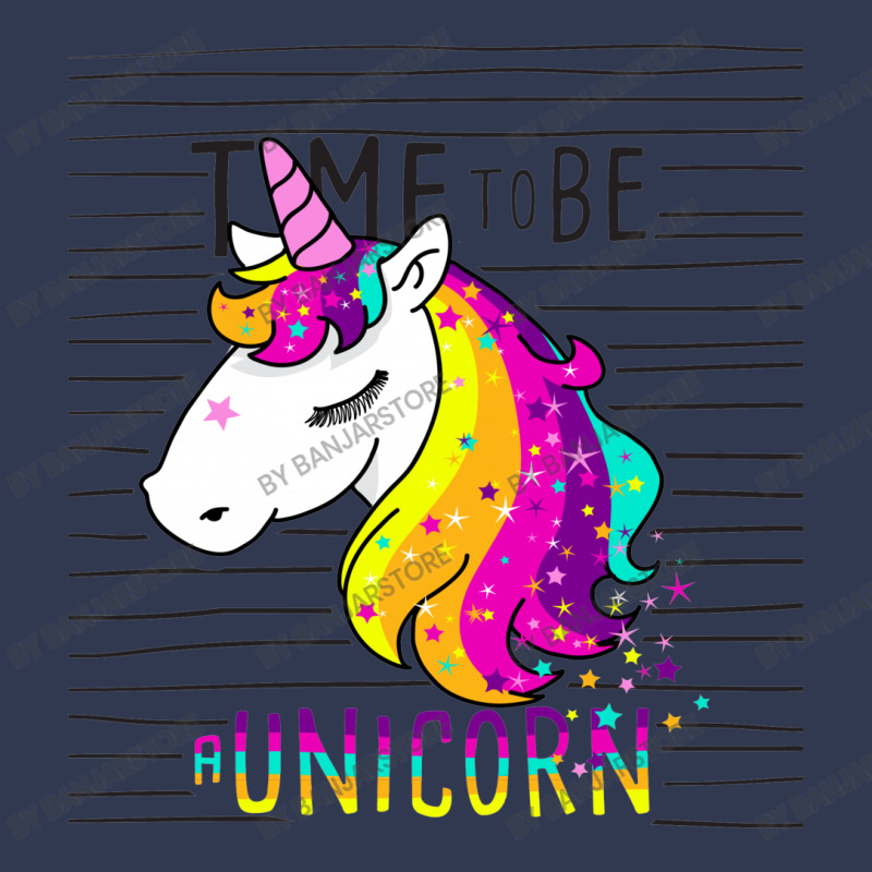 Time To Be A Unicorn Basic T-shirt by banjarstore | Artistshot