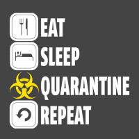 Eat Sleep Quarantine Repeat For Dark Basic T-shirt | Artistshot