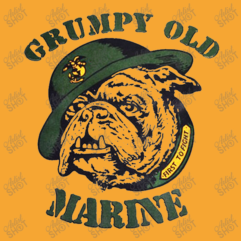 Grumpy Old Marine Basic T-shirt by Bogaya | Artistshot