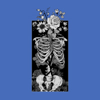 Gothic Flower And Bones Basic T-shirt | Artistshot