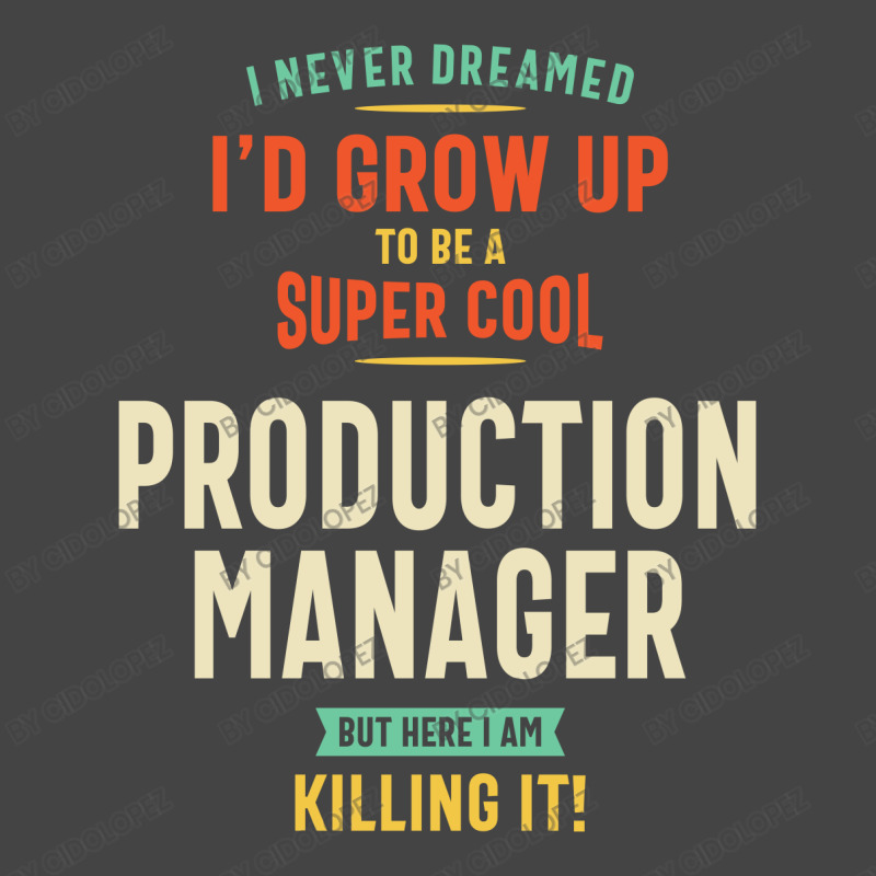 Super Cool Production Manager Basic T-shirt | Artistshot