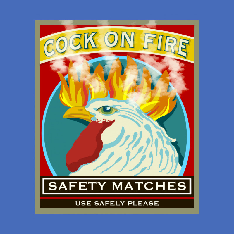 Safety Matches Cock On Fire! Basic T-shirt by BullShirtCo | Artistshot