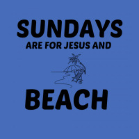 Beach And Jesus Sunday Basic T-shirt | Artistshot