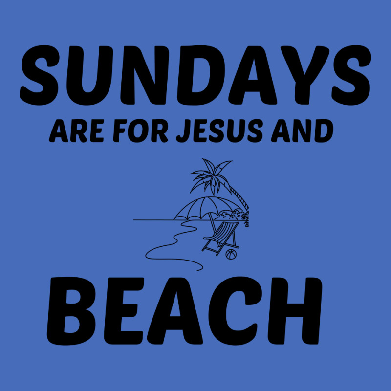 Beach And Jesus Sunday Basic T-shirt | Artistshot