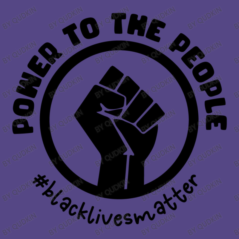 Power To The People Basic T-shirt by Qudkin | Artistshot