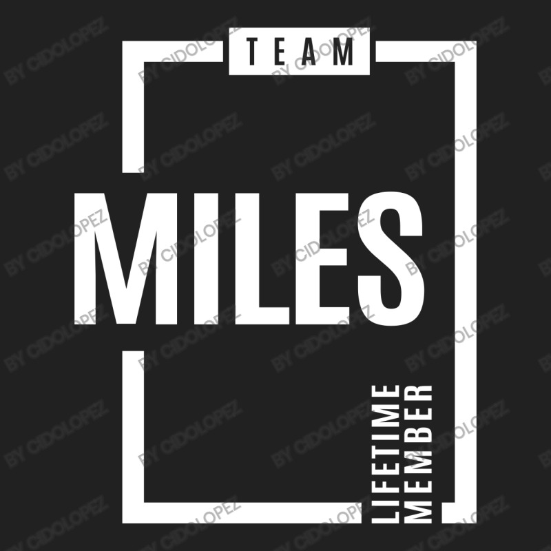 Miles Personalized Name Birthday Gift Basic T-shirt by cidolopez | Artistshot