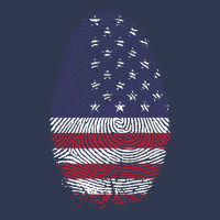 Usa Flag Finger Print Basic T-shirt | Artistshot