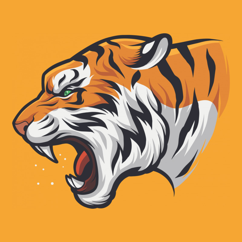 Tiger Head Vector Basic T-shirt | Artistshot