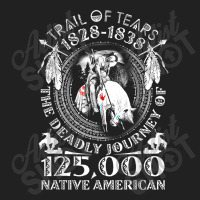 Trail Of Tears The Deadly Journey 125000 Native American Basic T-shirt | Artistshot