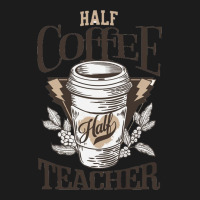 Half Coffee Half Teacher Hoodie & Jogger Set | Artistshot