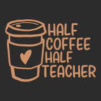 Half Coffee Half Teacher Exclusive T-shirt | Artistshot