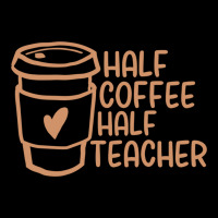 Half Coffee Half Teacher Fleece Short | Artistshot