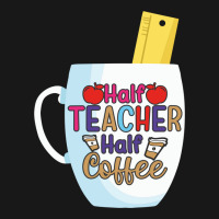 Half Coffee Half Teacher Flannel Shirt | Artistshot