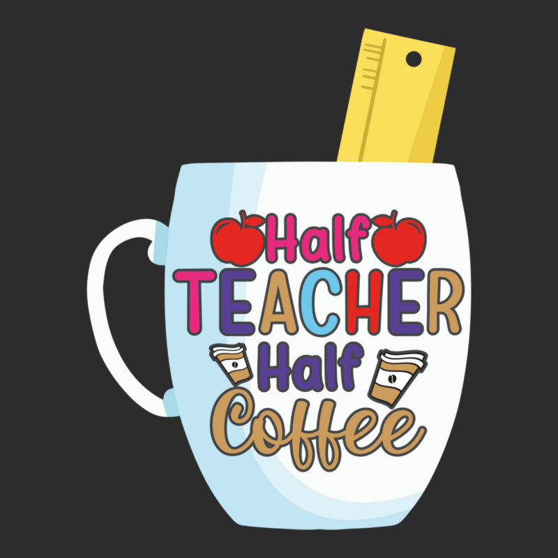 Half Coffee Half Teacher Exclusive T-shirt by JOHN CHAVEZ | Artistshot