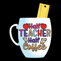 Half Coffee Half Teacher Lightweight Hoodie | Artistshot