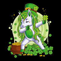 St Patricks Dabbing Unicorn Kids Leprechaun Lepric Legging | Artistshot