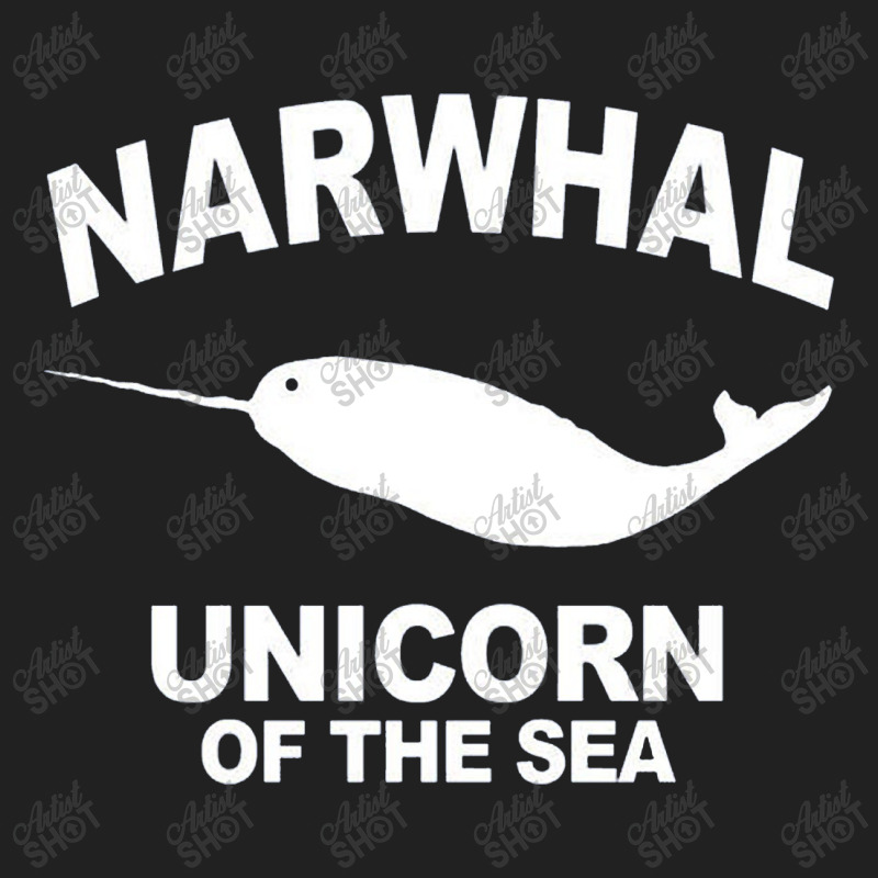 Narwhal Unicorn Of The Sea Basic T-shirt by gotlle | Artistshot