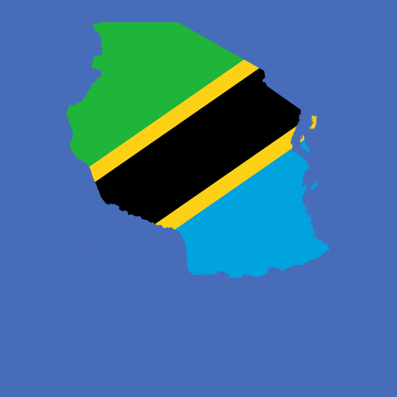 Tanzania Flag Map Basic T-shirt | Artistshot