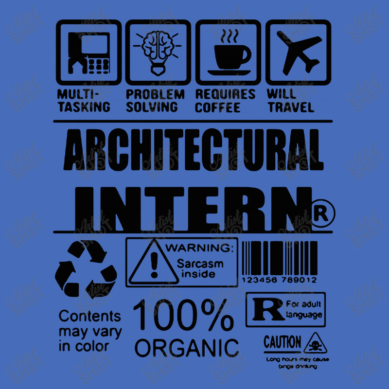 Architectural Intern Contents Basic T-shirt | Artistshot