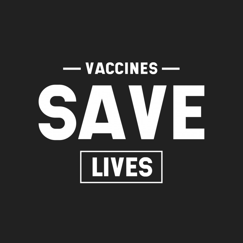 Vaccines Save Lives - Pro Vaccination Gift Basic T-shirt by Diogo Calheiros | Artistshot