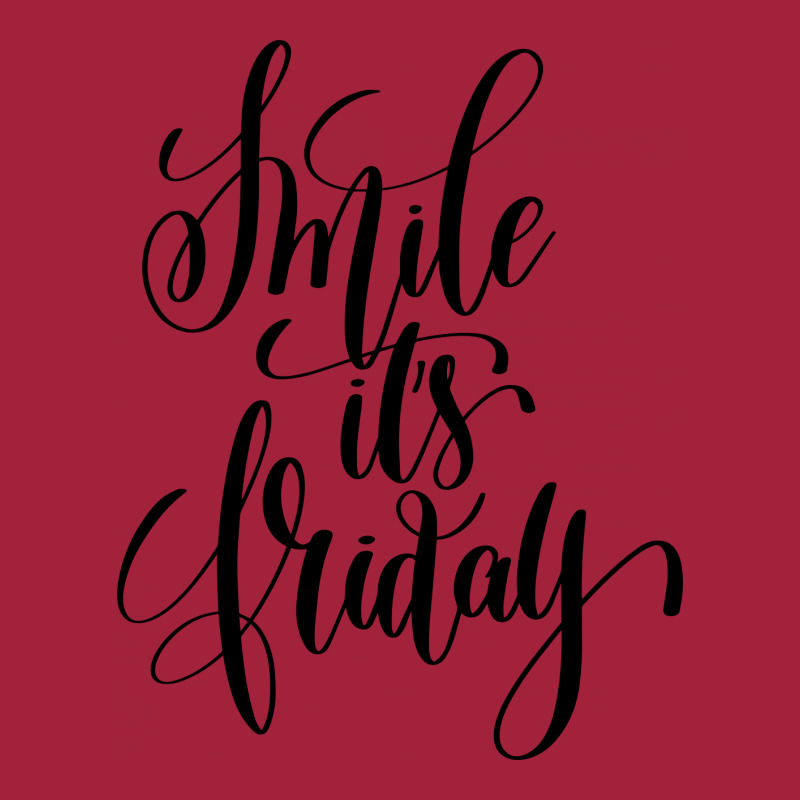 Smile It's Friday Basic T-shirt by Kahvel | Artistshot