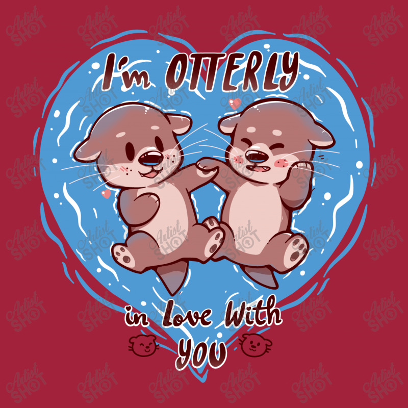 Otterly In Love Basic T-shirt | Artistshot