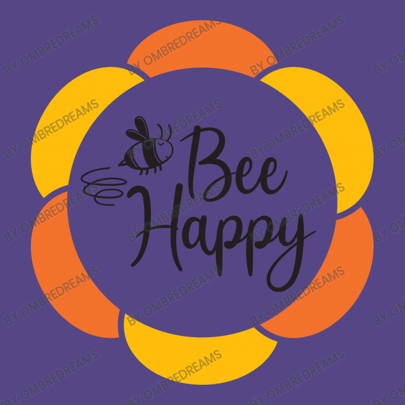 Bee Happy Basic T-shirt | Artistshot