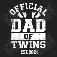 Official Dad Of Twins 2021 T Shirt Basic T-shirt | Artistshot