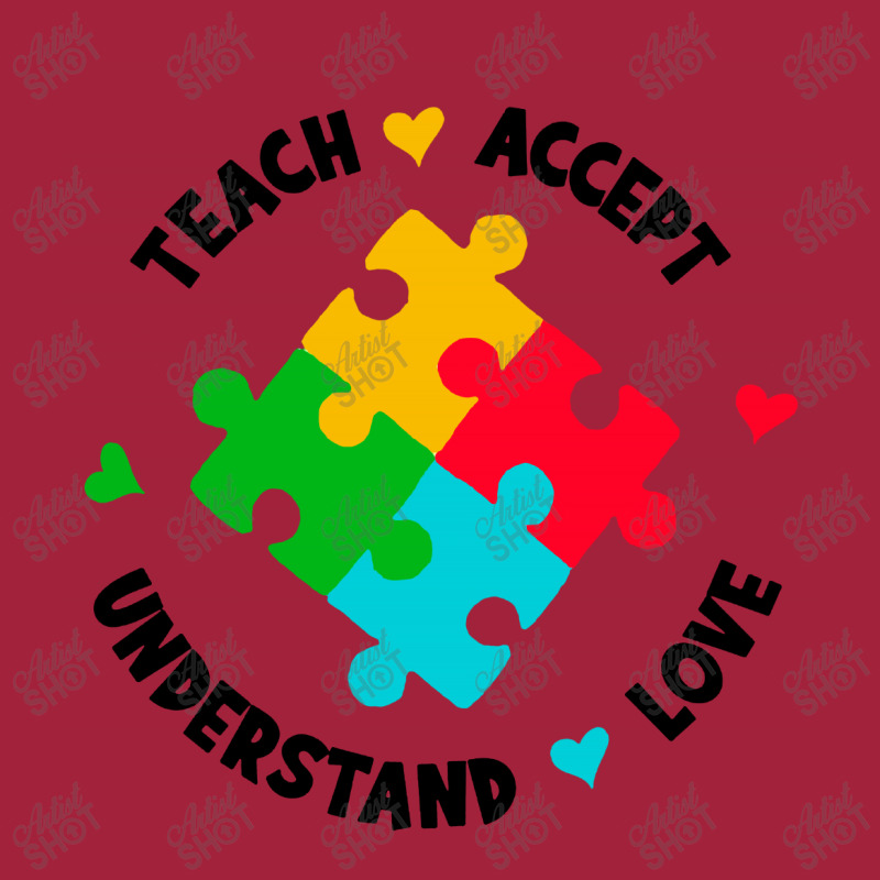 Teach Accept Understand Love Basic T-shirt by paulscott Art | Artistshot