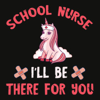 School Nurse Unicorn Be There For You Medical Nurs Scorecard Crop Tee | Artistshot