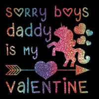 Sorry Boys Daddy Is My Valentine Valentines Day Un Maternity Scoop Neck T-shirt | Artistshot