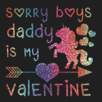 Sorry Boys Daddy Is My Valentine Valentines Day Un Ladies Polo Shirt | Artistshot