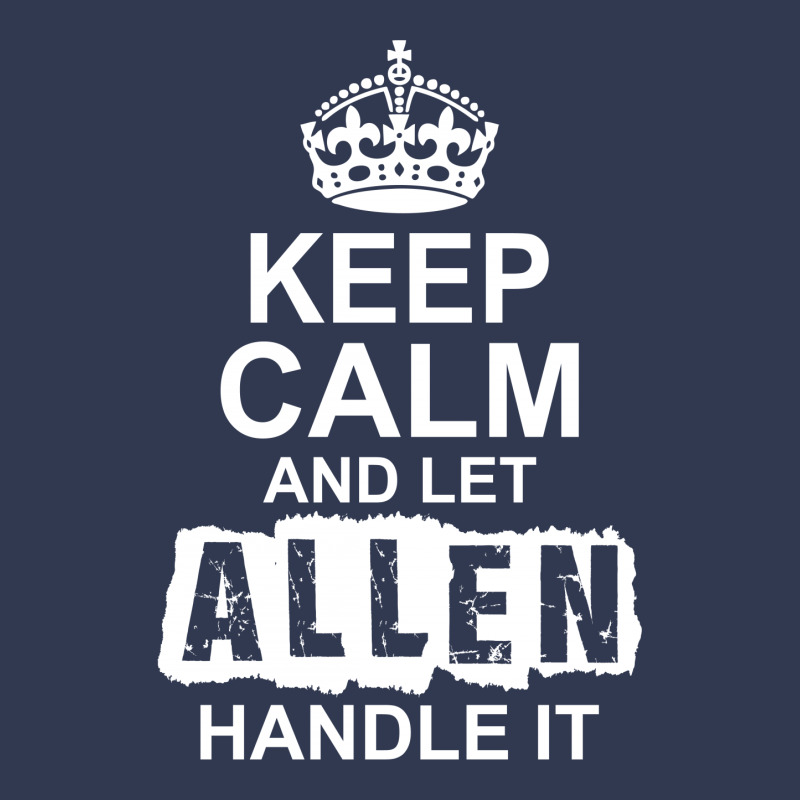 Keep Calm And Let Allen Handle It Basic Youth T-shirt by tshiart | Artistshot