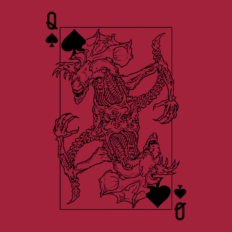 Alien Queen Of Spades Basic Youth T-shirt | Artistshot